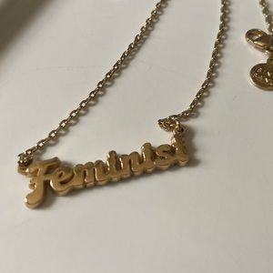 Bing Bang x Me & You Feminist Necklace
